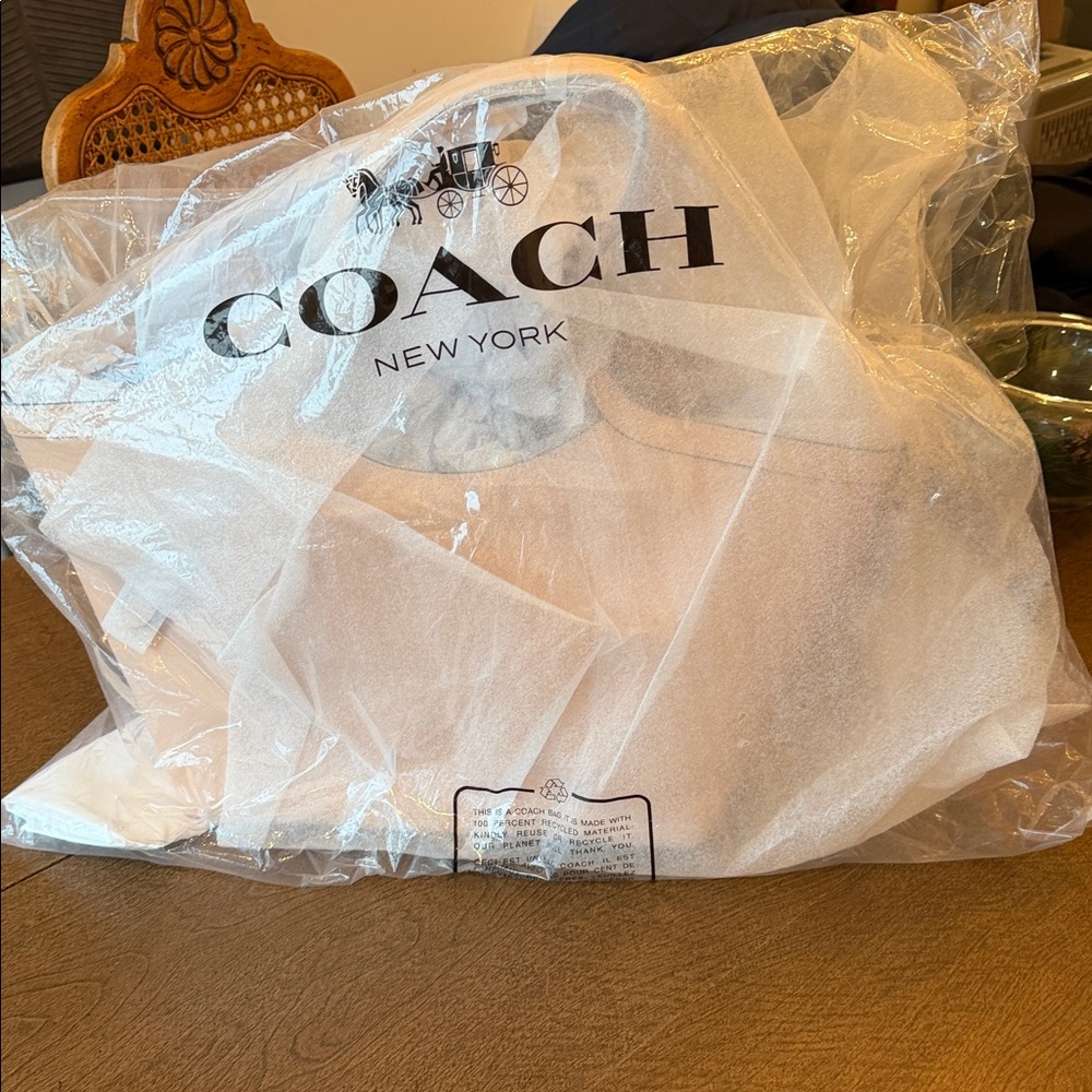 Coach Gramercy Tote Bag in Cream